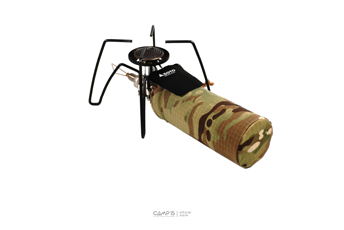 Gas Canister camouflage bag (ถุงผ้าลายพรางใส่แก๊สกระป๋อง) - Image 2
